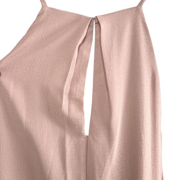 Adelyn Rae Georgina Shift Dress Pink Size Large Handkerchief‎ Hem - Picture 6 of 9